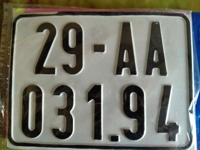 Biển số xe máy 02