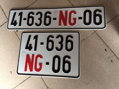 Bản số xe ô tô