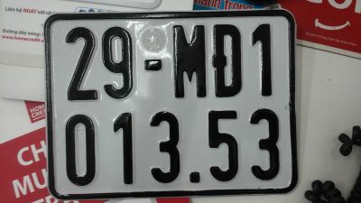 Biển số xe máy điện